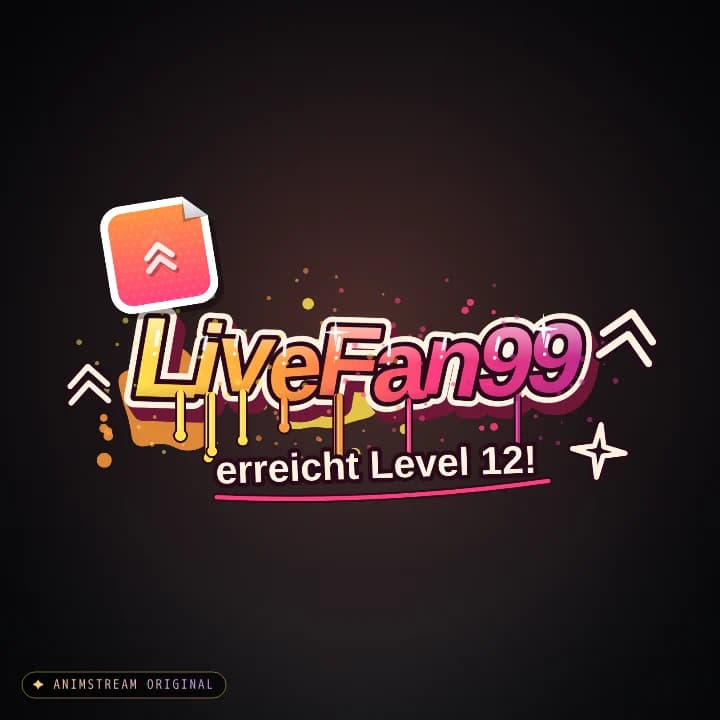 Level-Up Alert – Graffiti Tag Sunset