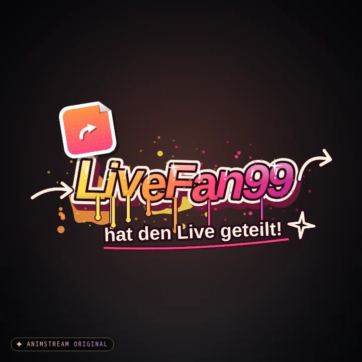 Live geteilt Alert – Graffiti Tag Sunset