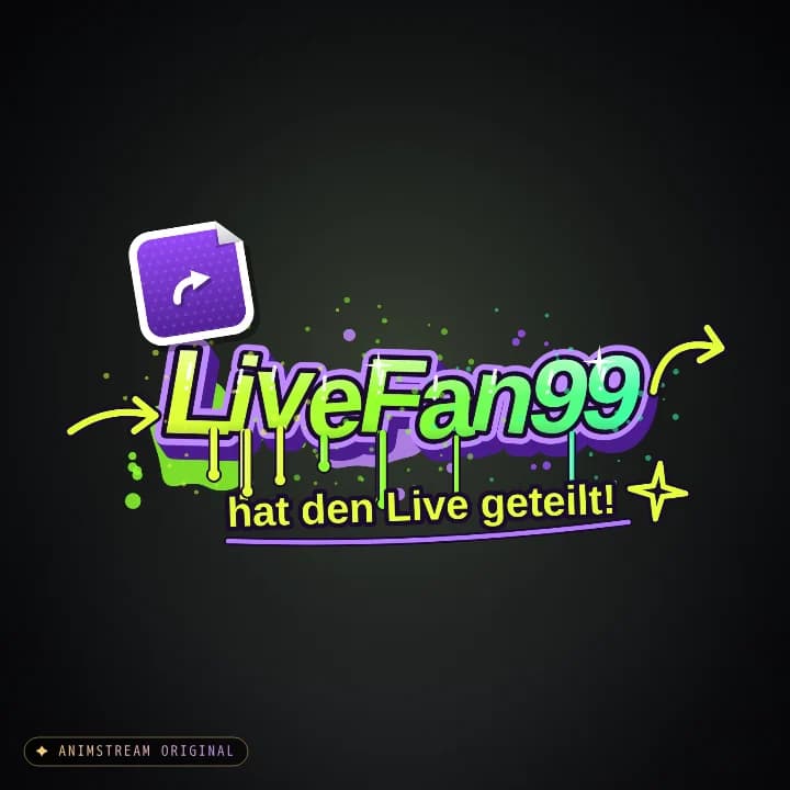 Live geteilt Alert – Graffiti Tag Toxic