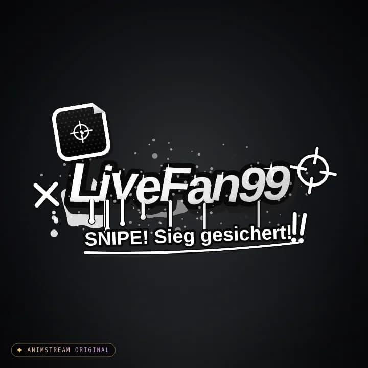 Snipe Alert – Graffiti Tag Schwarz/Weiß