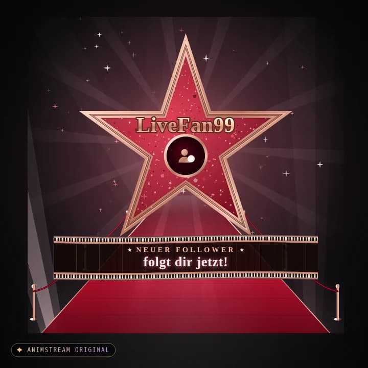 Neuer Follower Alert – Hollywood Premiere Rubin