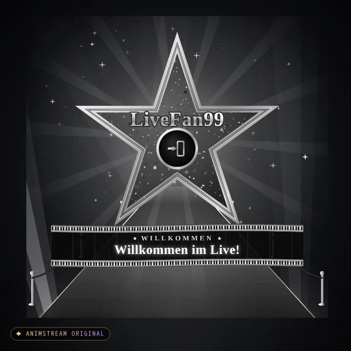 Willkommen Alert – Hollywood Premiere Noir · Schwarz-Weiß