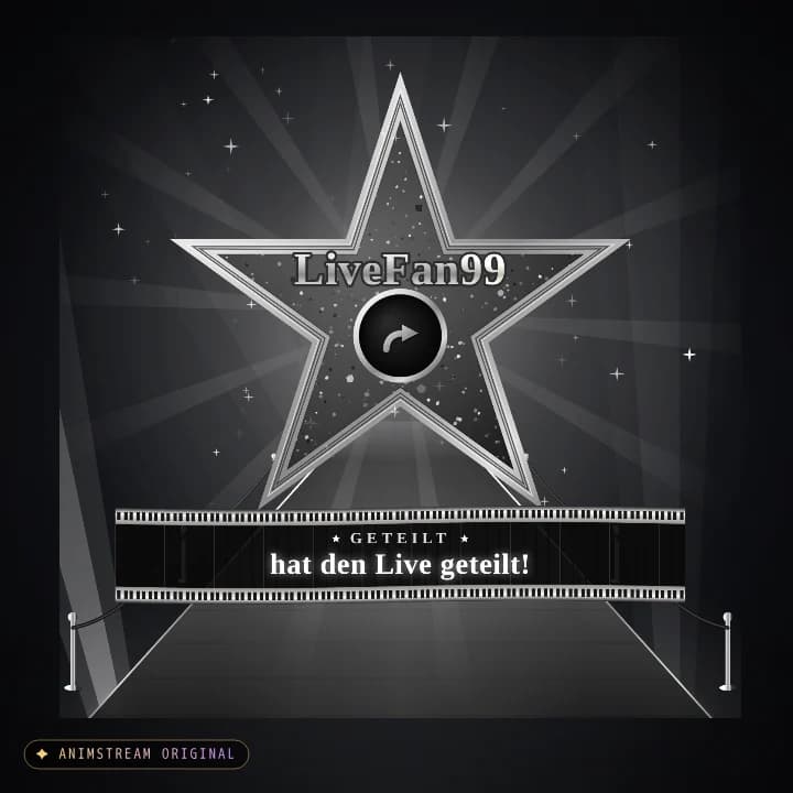 Live geteilt Alert – Hollywood Premiere Noir · Schwarz-Weiß