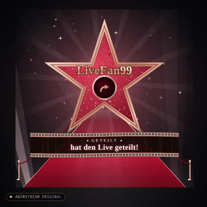 Live geteilt Alert – Hollywood Premiere Rubin