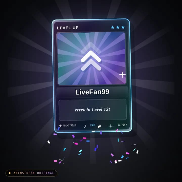 Level-Up Alert – Holo Card Black Holo