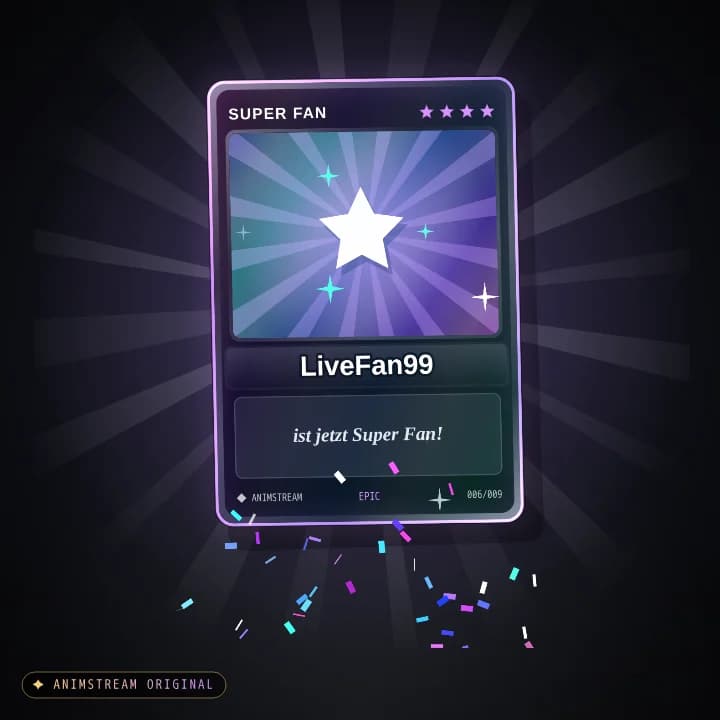 Super Fan Alert – Holo Card Black Holo
