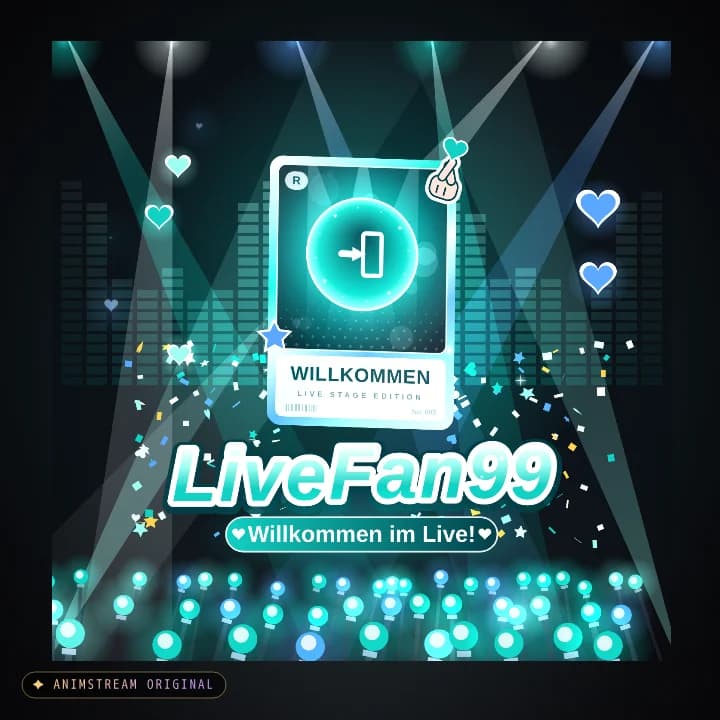 Willkommen Alert – Idol Stage Aqua