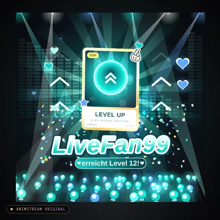 Level-Up Alert – Idol Stage Aqua
