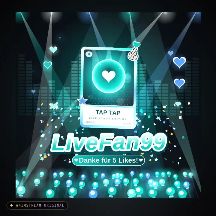 Like & Tap Tap Alert – Idol Stage Aqua