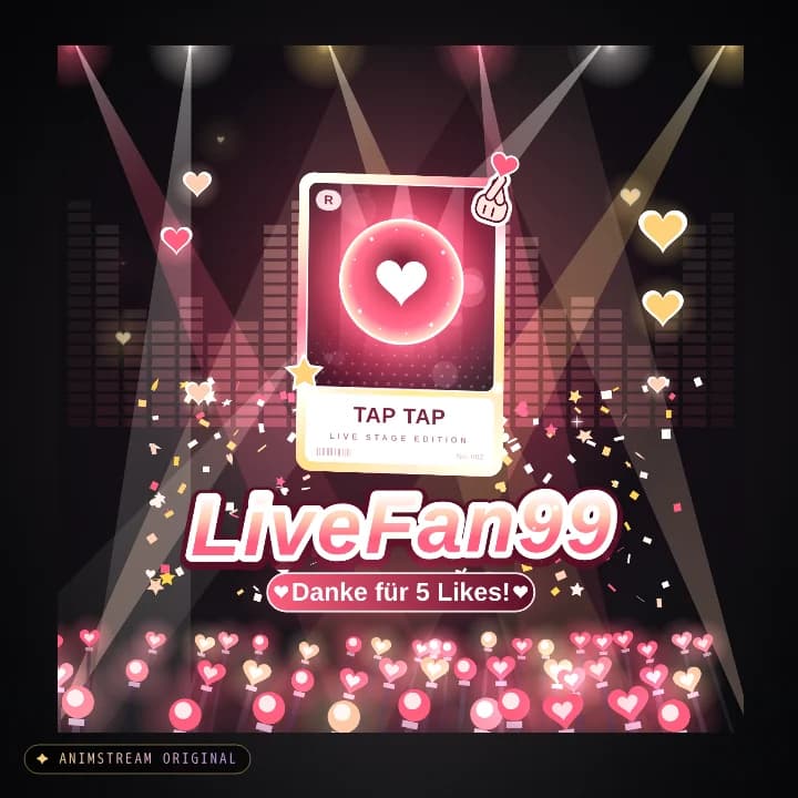 Like & Tap Tap Alert – Idol Stage Rosé