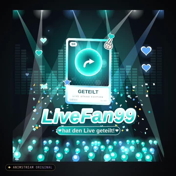 Live geteilt Alert – Idol Stage Aqua