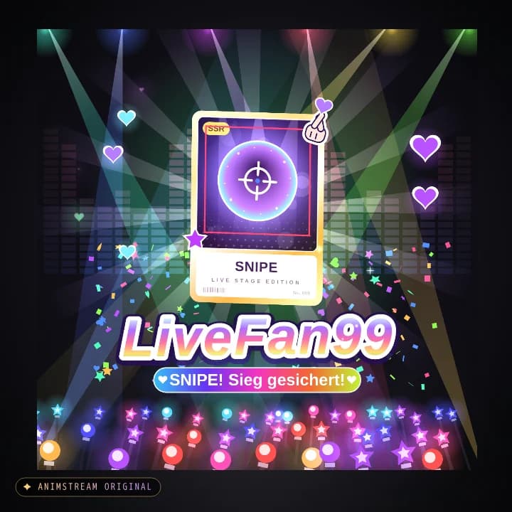 Snipe Alert – Idol Stage Holo · Regenbogen