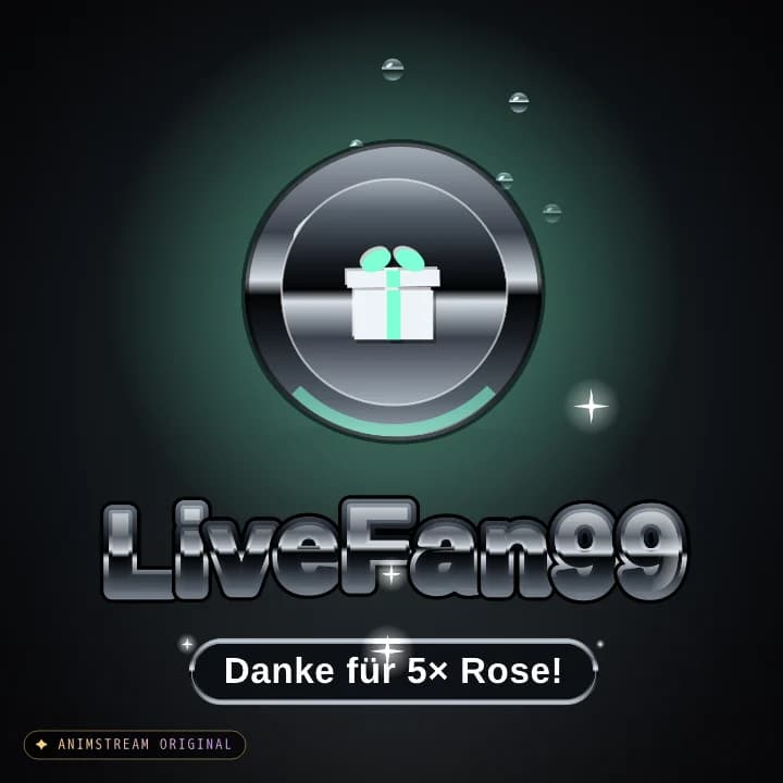 Geschenk-Danke Alert – Liquid Chrome Black Chrome