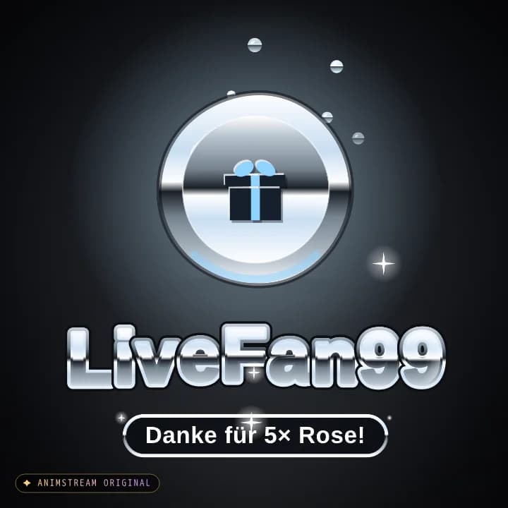 Geschenk-Danke Alert – Liquid Chrome Chrom