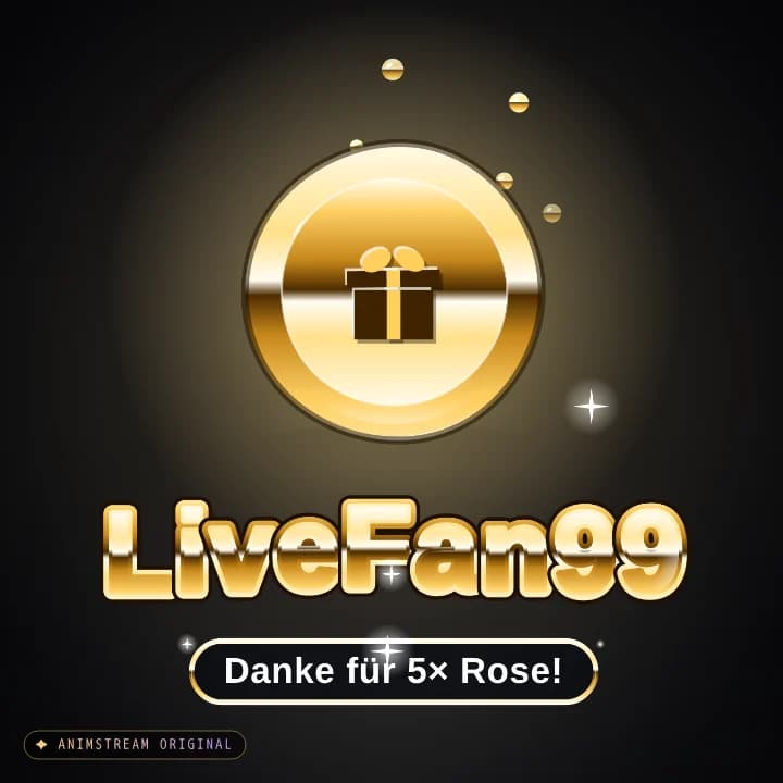Geschenk-Danke Alert – Liquid Chrome Gold
