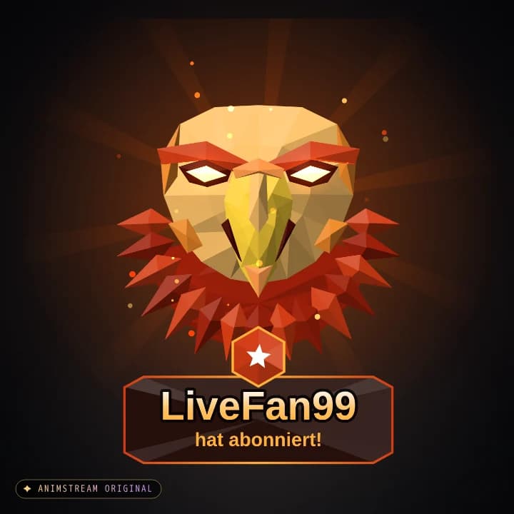 Abo Alert – Adler Feuer (Low-Poly Beasts)