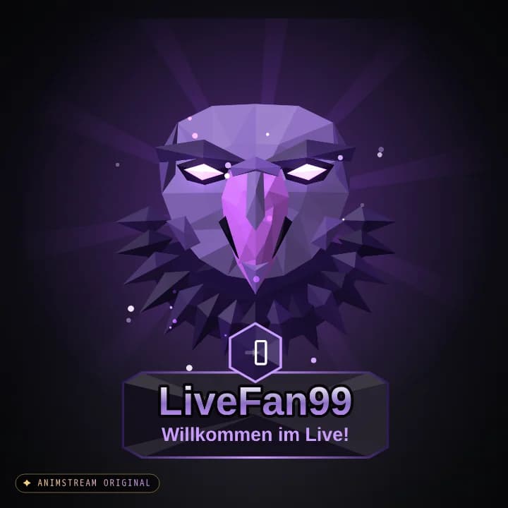 Willkommen Alert – Adler Schatten (Low-Poly Beasts)