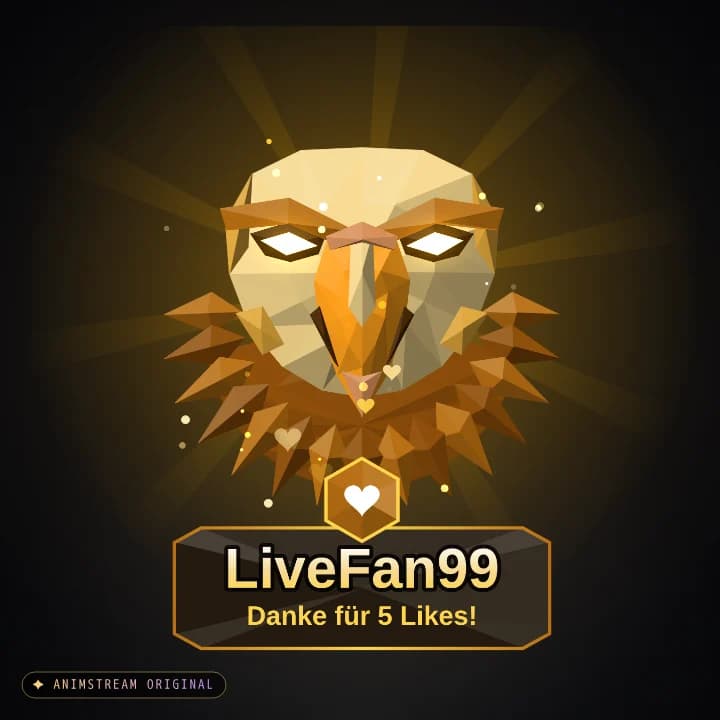 Like & Tap Tap Alert – Adler Gold (Low-Poly Beasts)