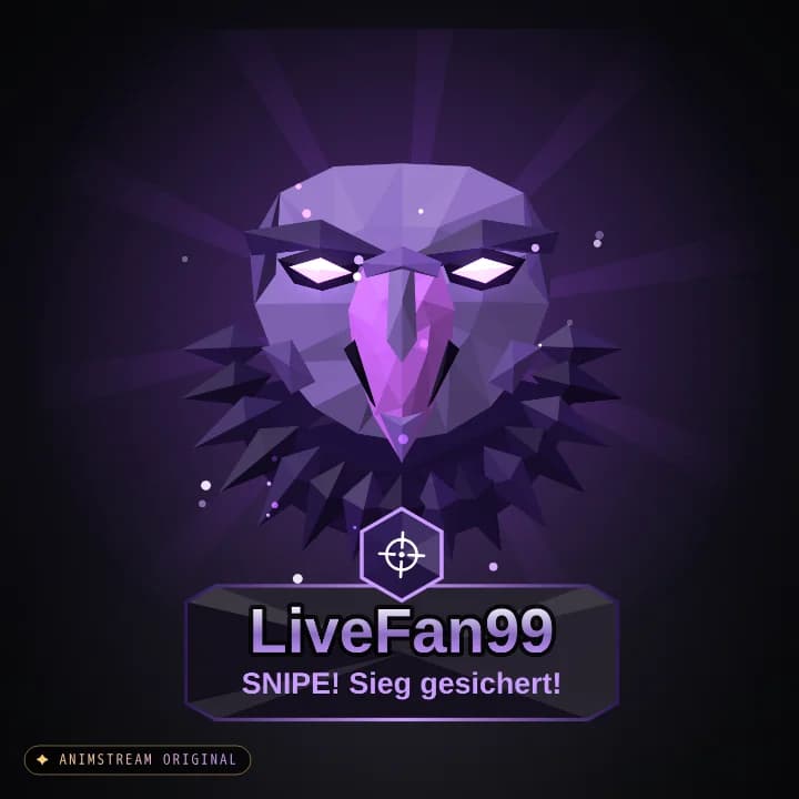 Snipe Alert – Adler Schatten (Low-Poly Beasts)