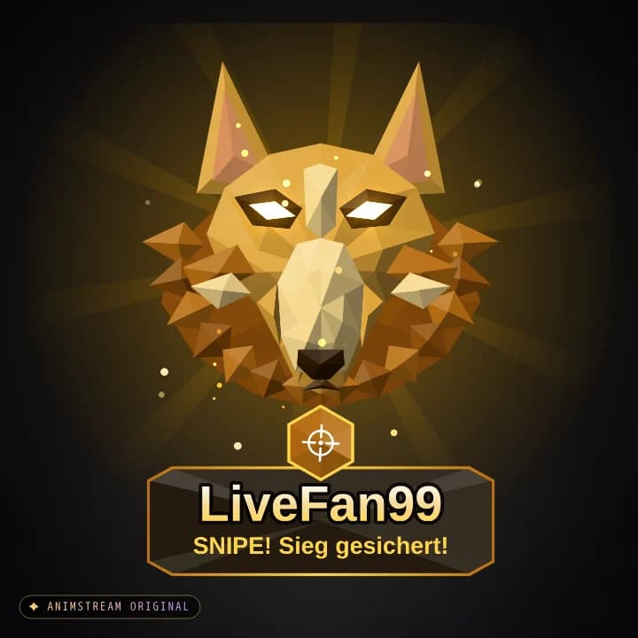 Snipe Alert – Wolf Gold (Low-Poly Beasts)