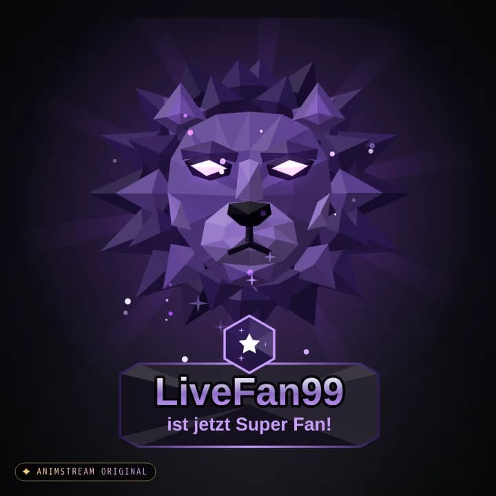 Super Fan Alert – Löwe Schatten (Low-Poly Beasts)