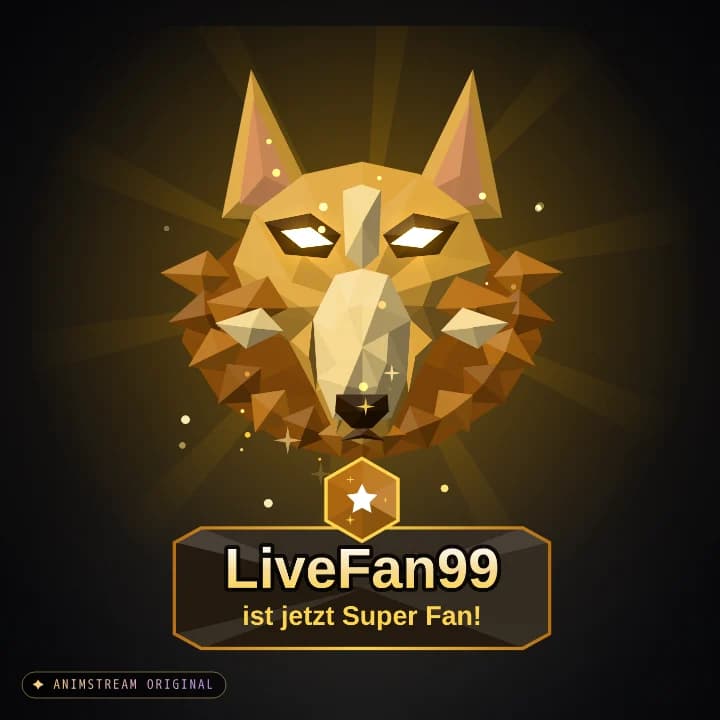 Super Fan Alert – Wolf Gold (Low-Poly Beasts)