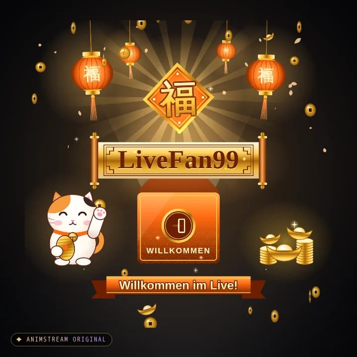 Willkommen Alert – Lucky Fortune Laterne · Orange