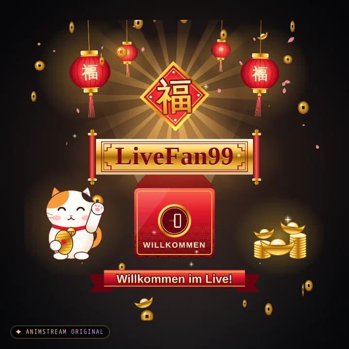 Willkommen Alert – Lucky Fortune Rot-Gold