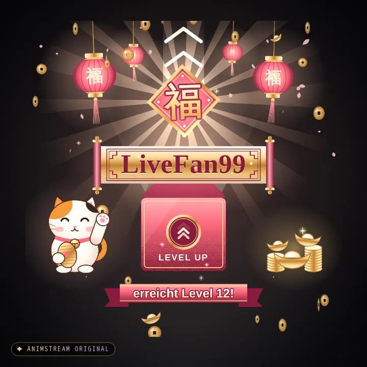 Level-Up Alert – Lucky Fortune Pfirsich