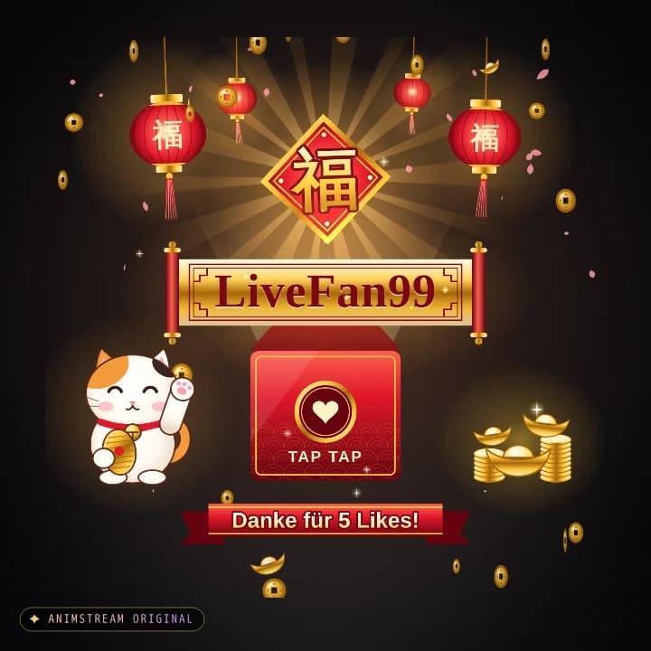 Like & Tap Tap Alert – Lucky Fortune Rot-Gold