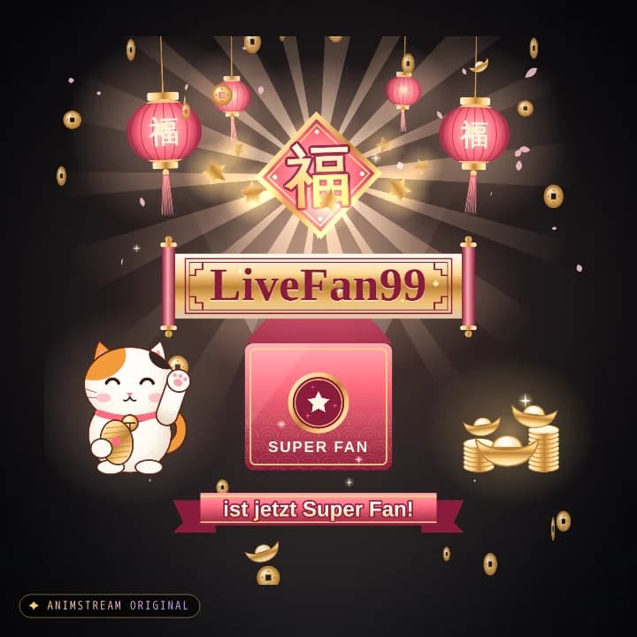Super Fan Alert – Lucky Fortune Pfirsich