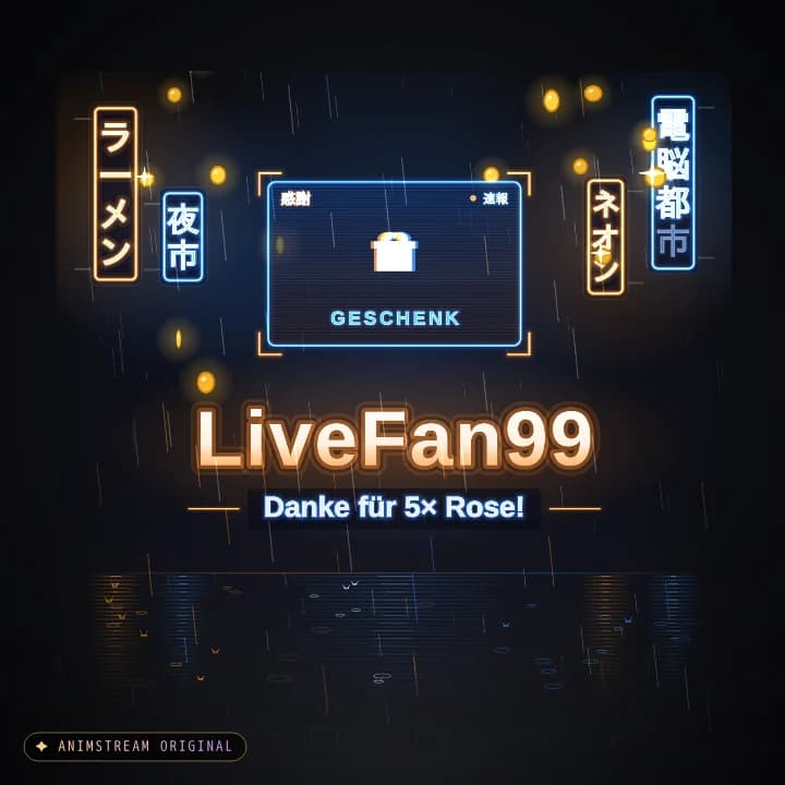 Geschenk-Danke Alert – Neo Tokyo Osaka