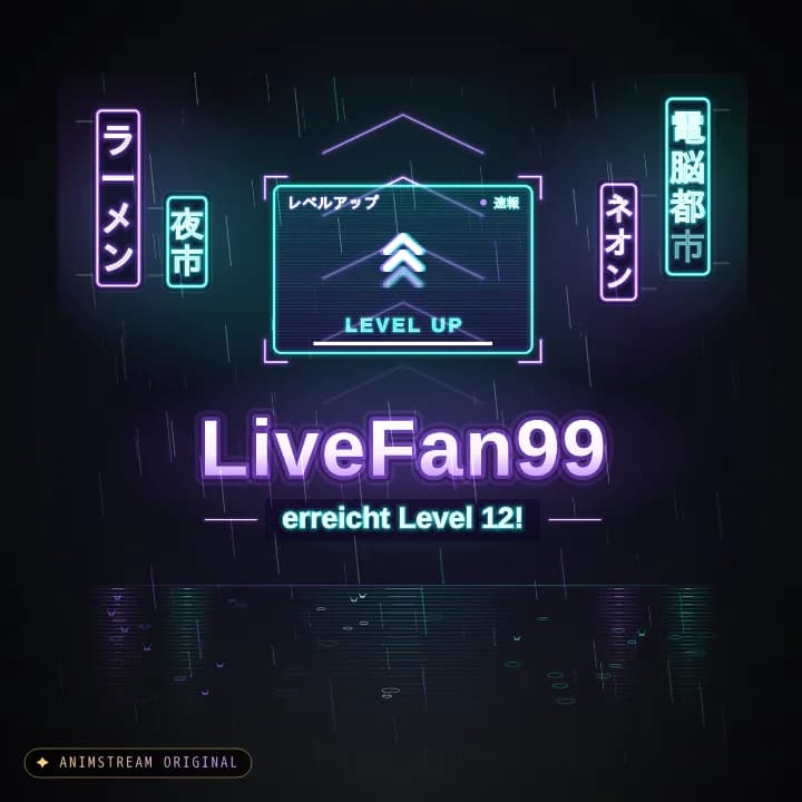 Level-Up Alert – Neo Tokyo Midnight