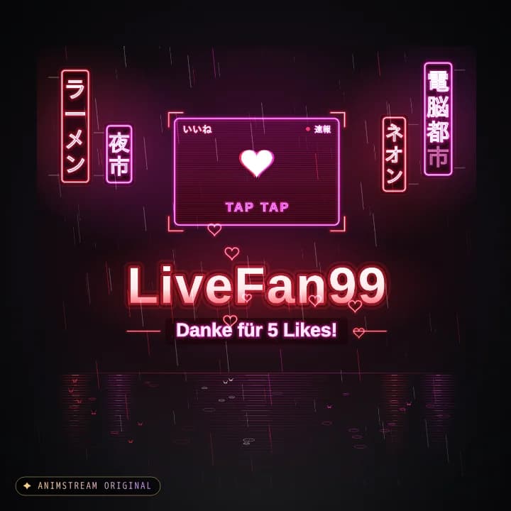 Like & Tap Tap Alert – Neo Tokyo Kabukicho