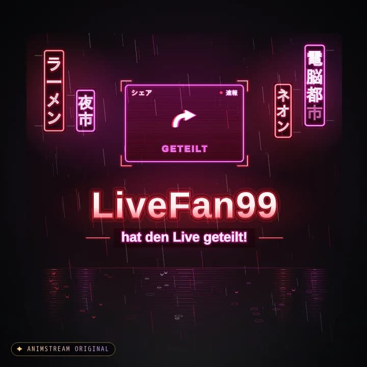 Live geteilt Alert – Neo Tokyo Kabukicho