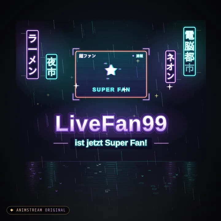 Super Fan Alert – Neo Tokyo Midnight