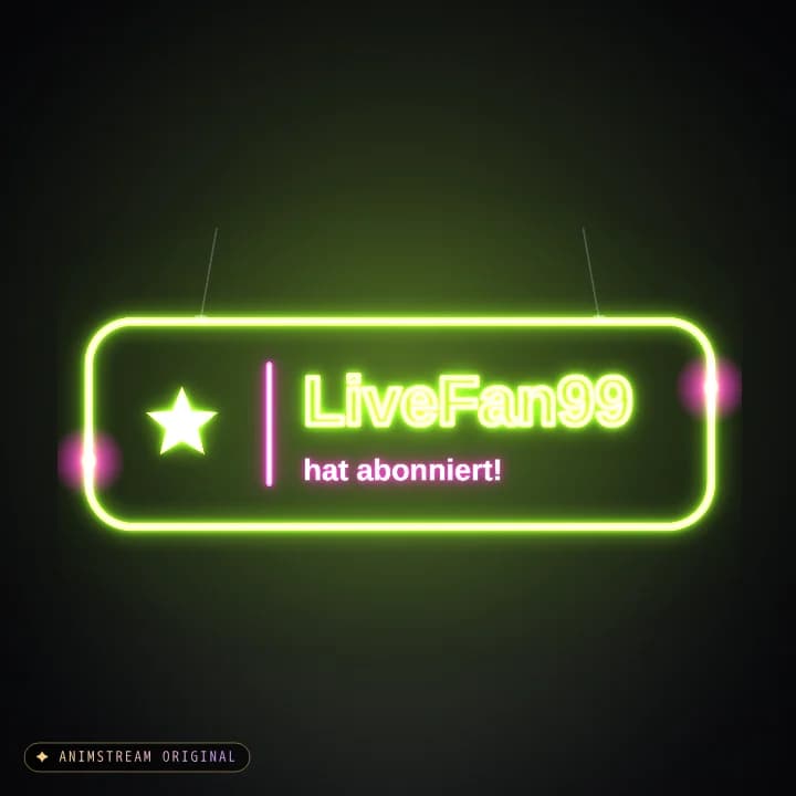 Abo Alert – Neon Sign Lime