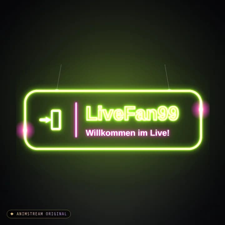 Willkommen Alert – Neon Sign Lime