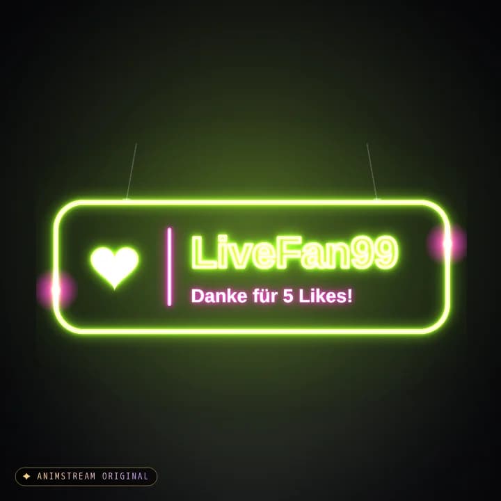 Like & Tap Tap Alert – Neon Sign Lime