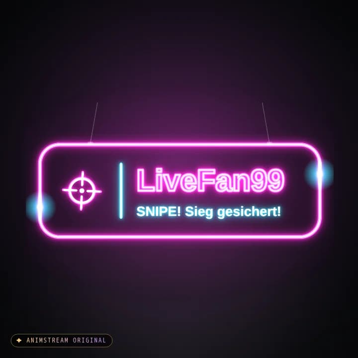 Snipe Alert – Neon Sign Pink