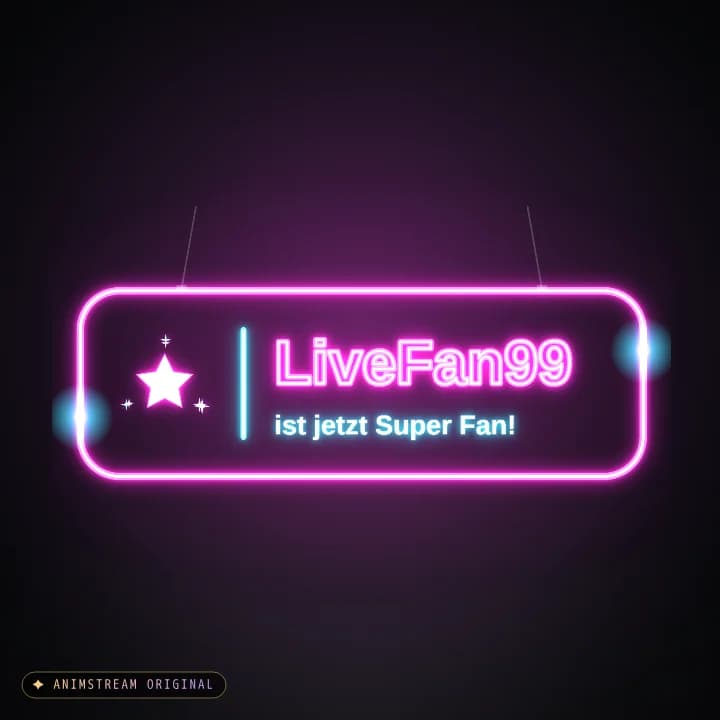 Super Fan Alert – Neon Sign Pink