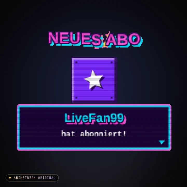 Abo Alert – Pixel Arcade Synthwave