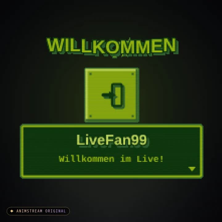 Willkommen Alert – Pixel Arcade Gameboy