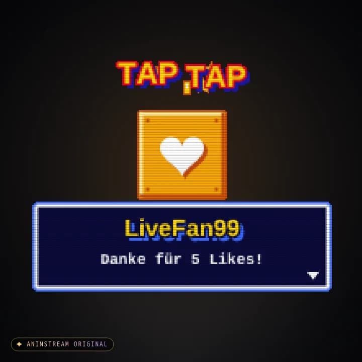 Like & Tap Tap Alert – Pixel Arcade Arcade