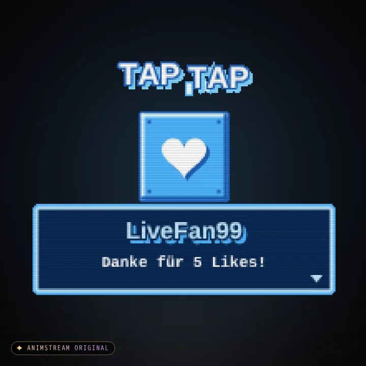 Like & Tap Tap Alert – Pixel Arcade Ice
