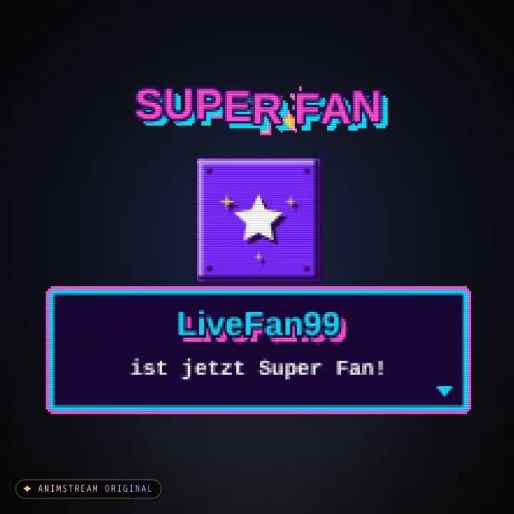 Super Fan Alert – Pixel Arcade Synthwave