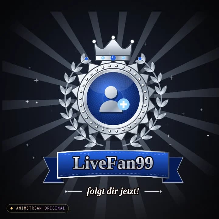 Neuer Follower Alert – Royal Crest Silber