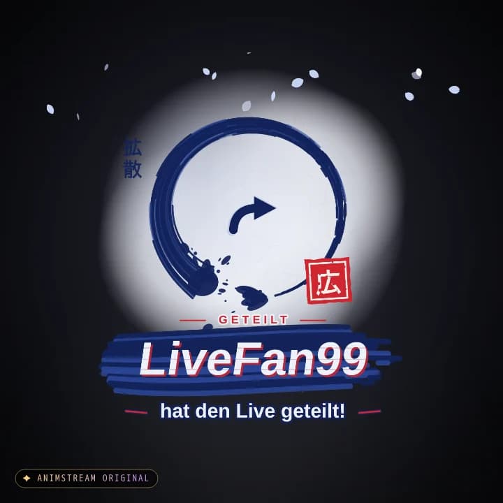 Live geteilt Alert – Sumi Katana Indigo