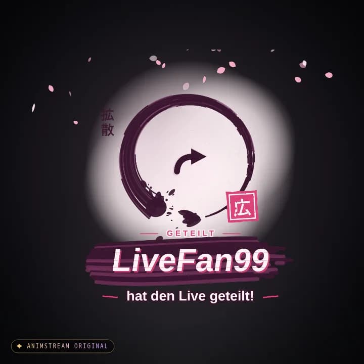 Live geteilt Alert – Sumi Katana Sakura