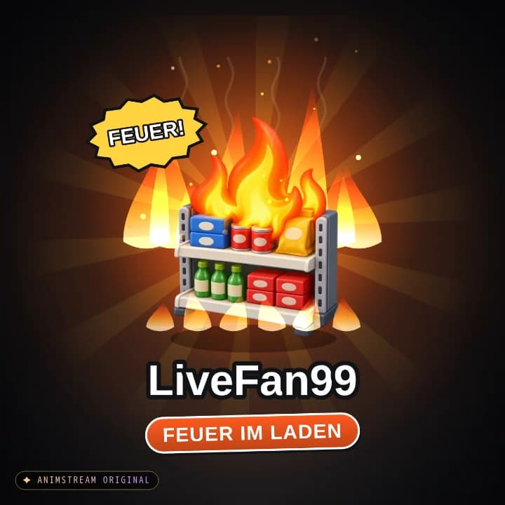 Feuer im Laden – Supermarket Simulator Animation